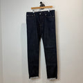 Dior Oblique Cuff Print Denim Jeans - Size 36