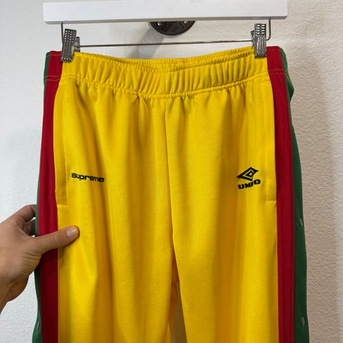 Supreme Umbro Break-Away Track Pants Yellow - Size M