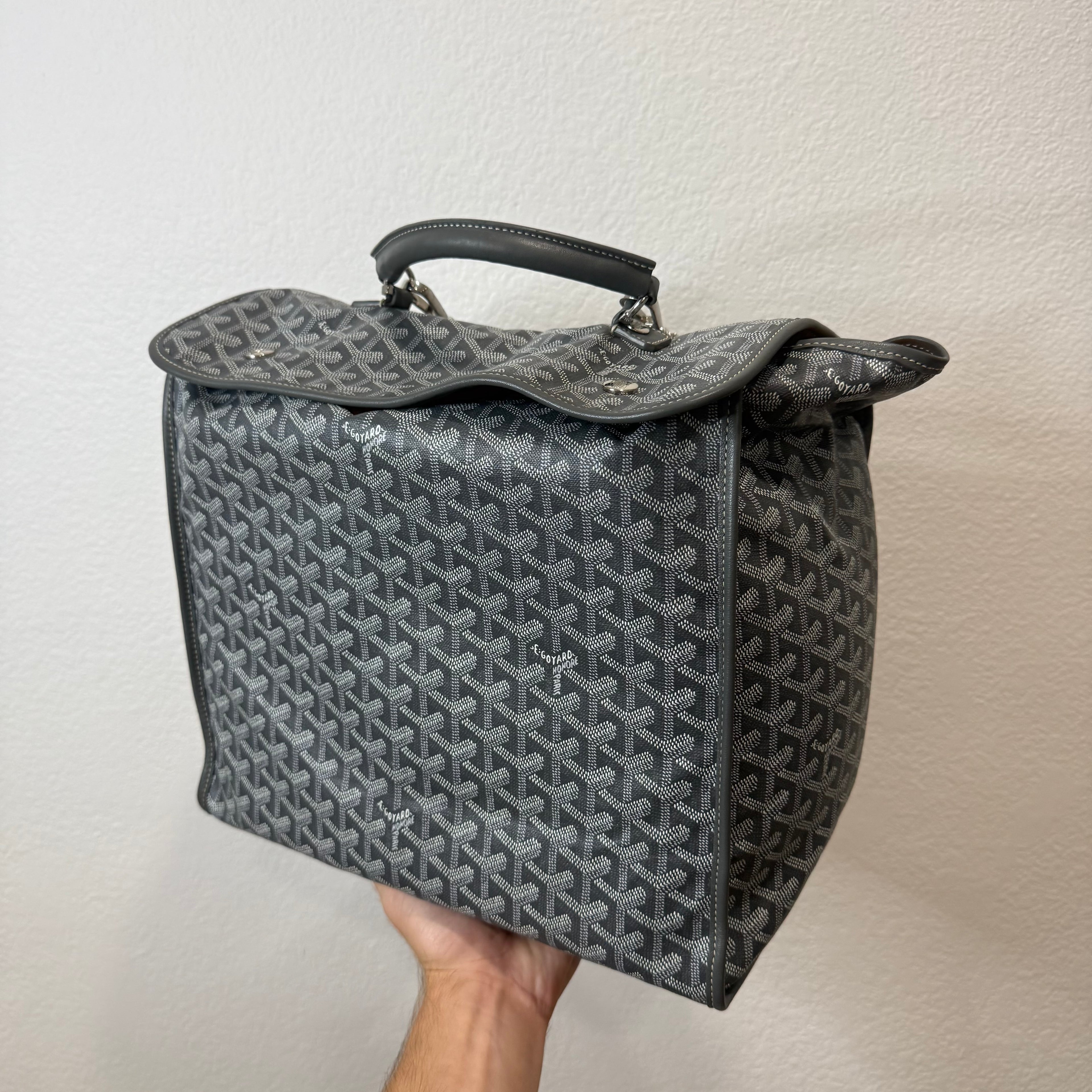Goyard St Leger Backpack Grey