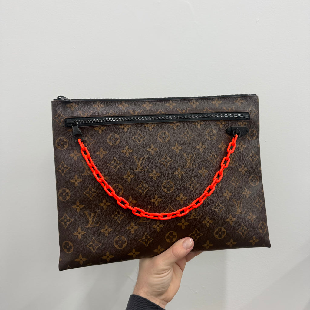 Louis Vuitton Virgil A4 Pochette Monogram Bag