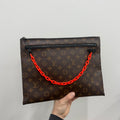 Louis Vuitton Virgil A4 Pochette Monogram Bag