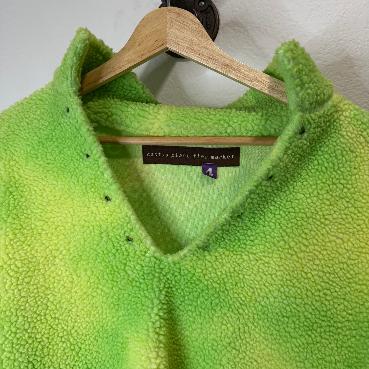 CPFM Cactus Plant Flea Market Neon Cowboy Fleece - Size 4 (XL)
