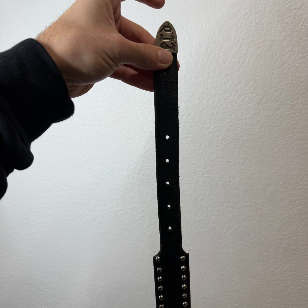 ERD Enfants Riches Déprimés Eagle Rivet Studded Belt - Size 32/34