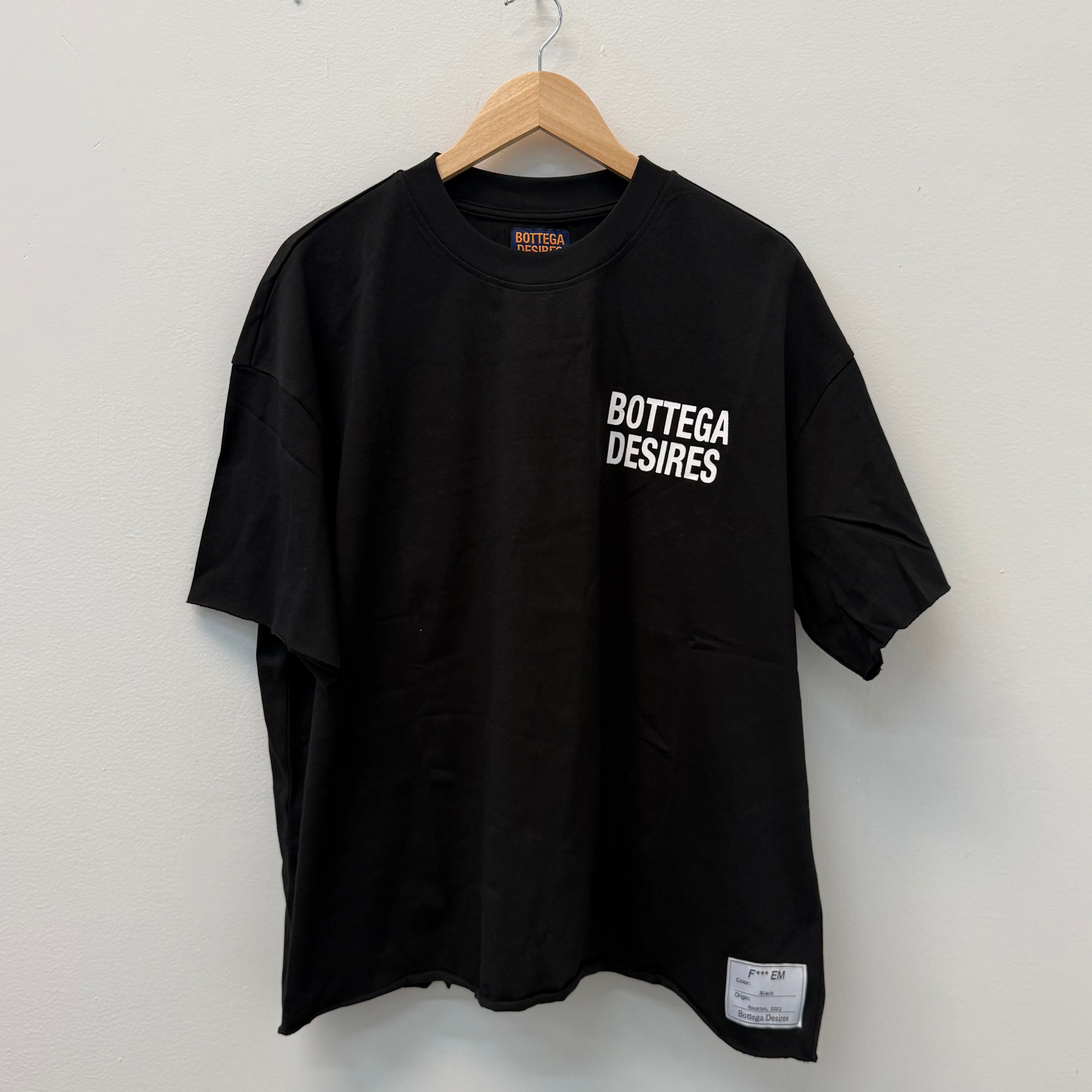 Bottega Desires F*** Em T-Shirt Black