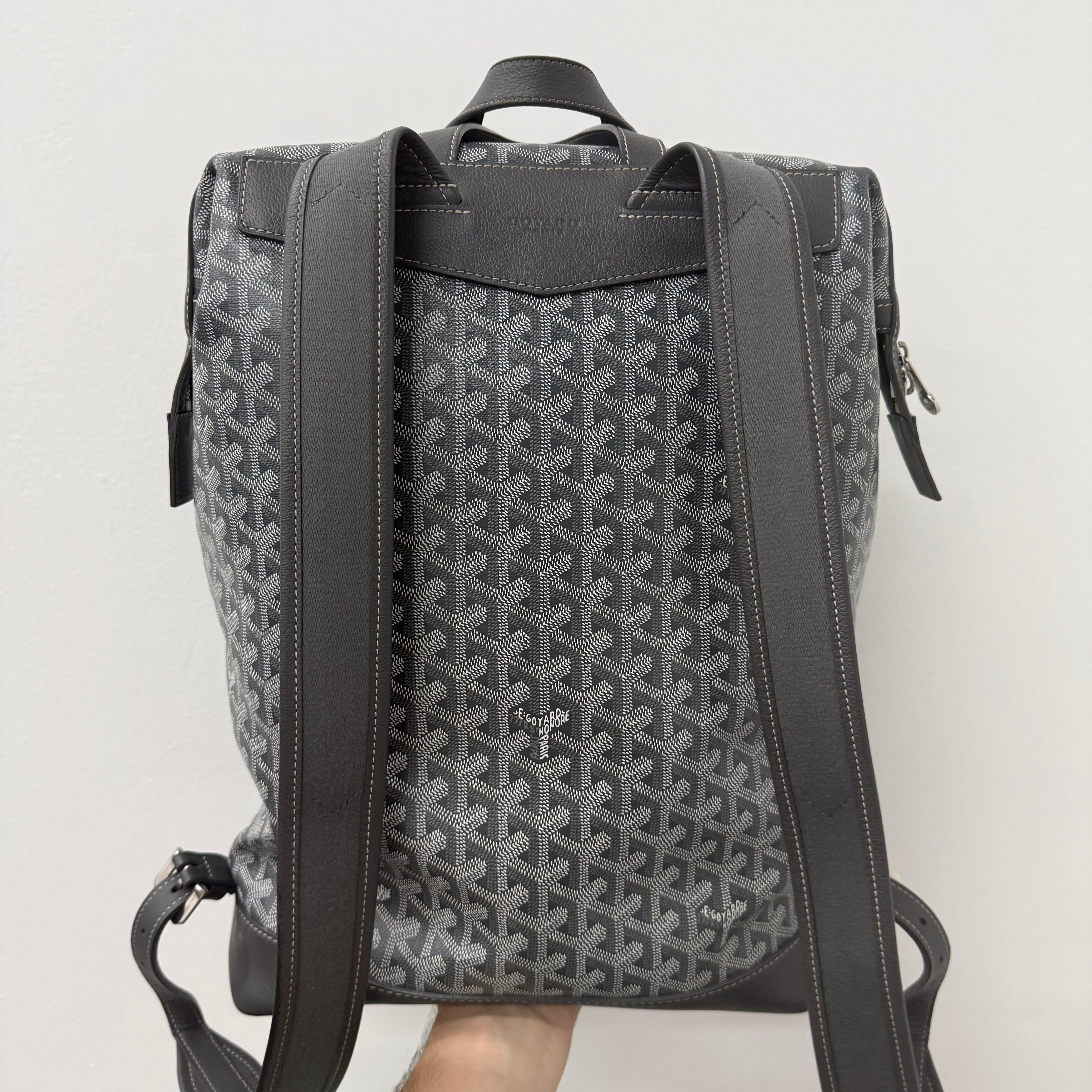 Goyard Cisalpin Backpack Grey