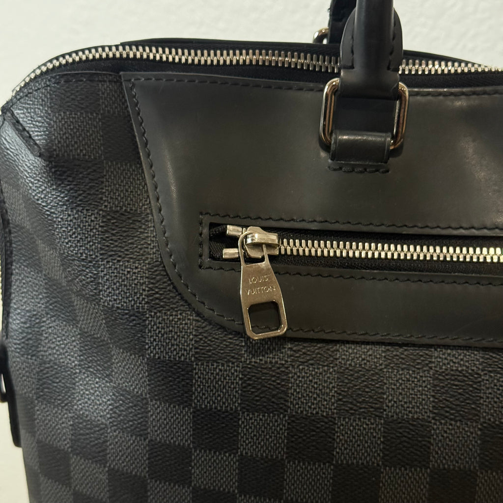 Louis Vuitton Porte-Documents Jour Damier Black Side Bag