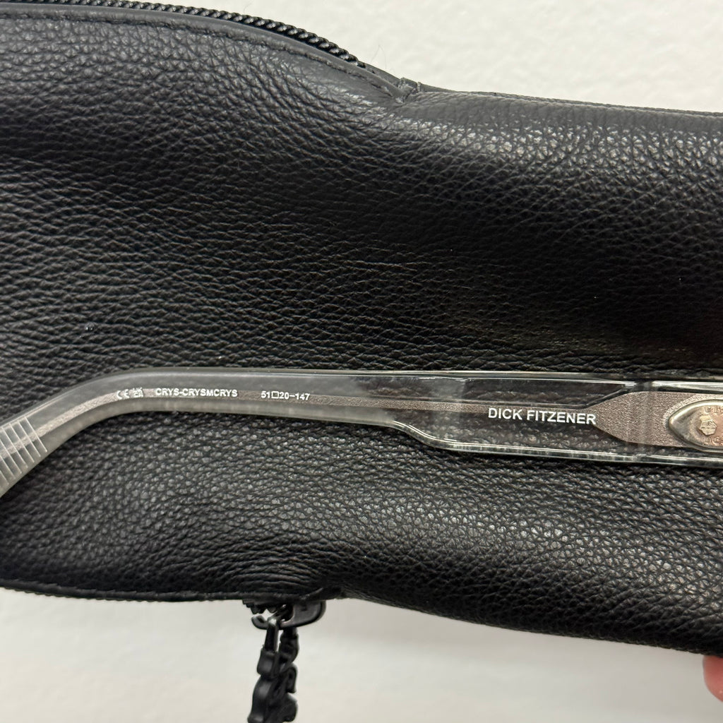 Chrome Hearts Dick Fitzener Clear Glasses