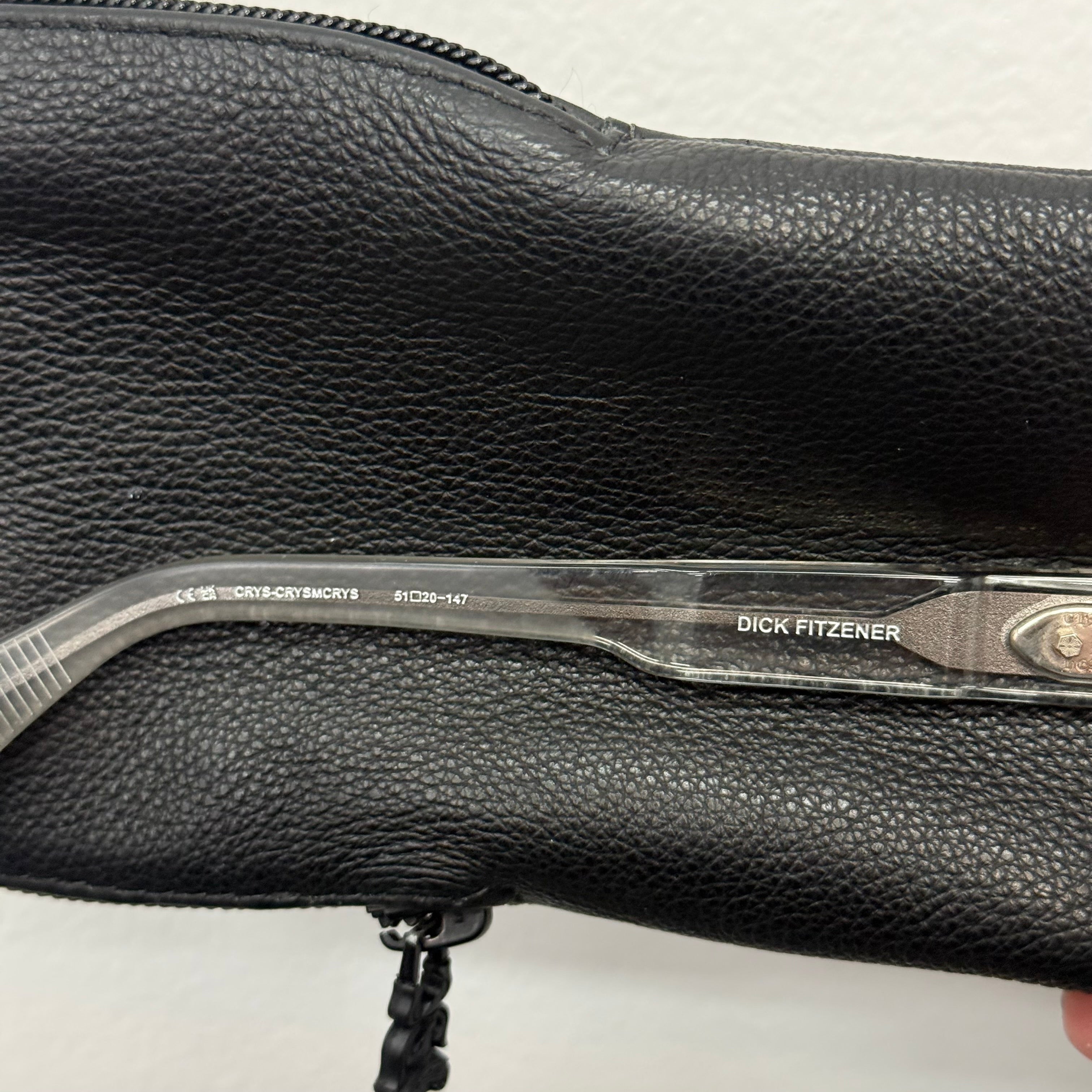Chrome Hearts Dick Fitzener Clear Glasses