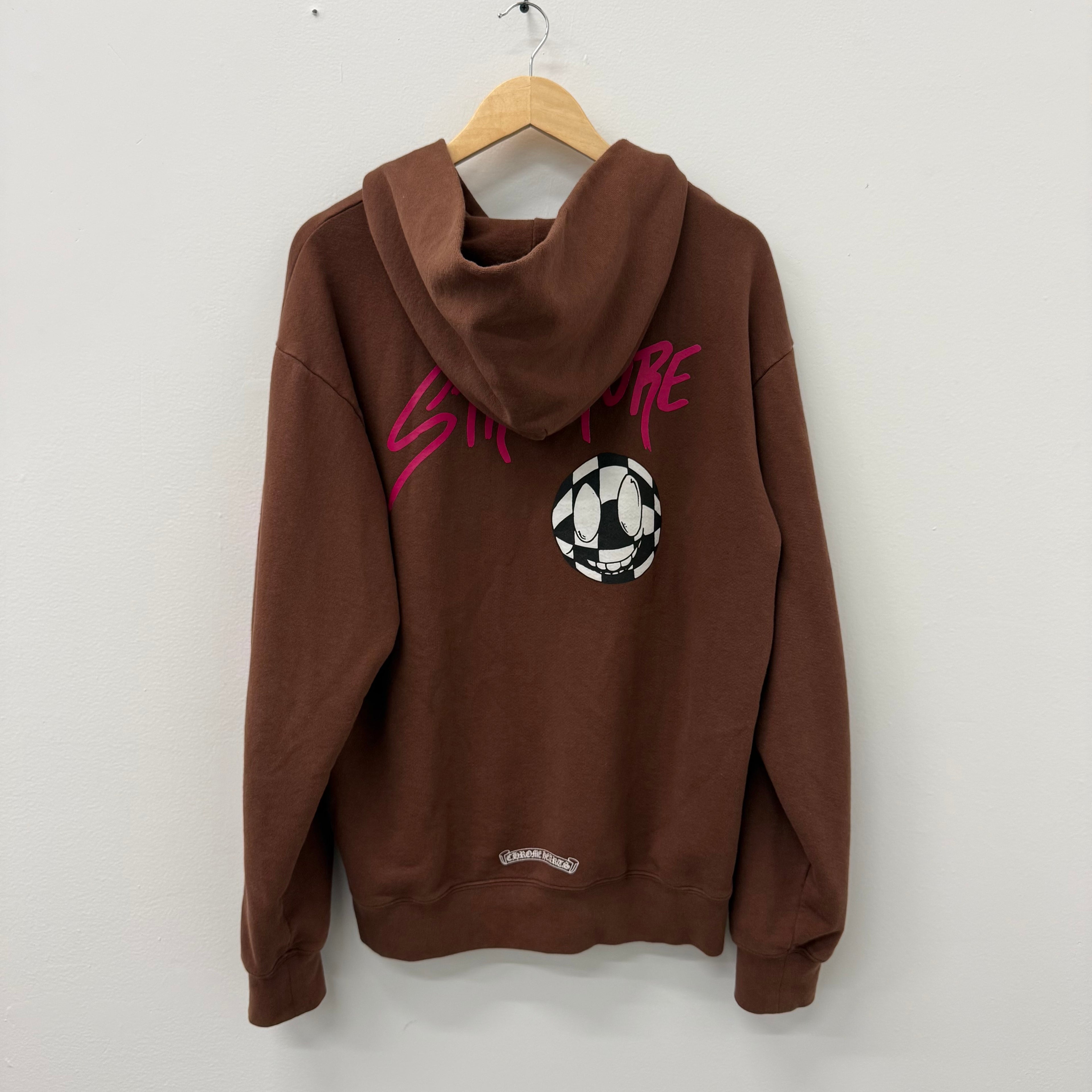 Chrome Hearts Matty Boy Structure Hoodie Brown - Size L