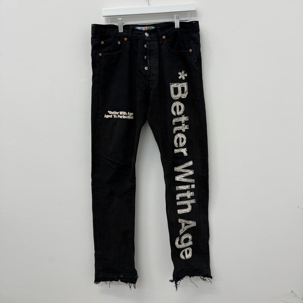 Better with Age “In Case You Forgot” Denim Jeans Black - Size 30
