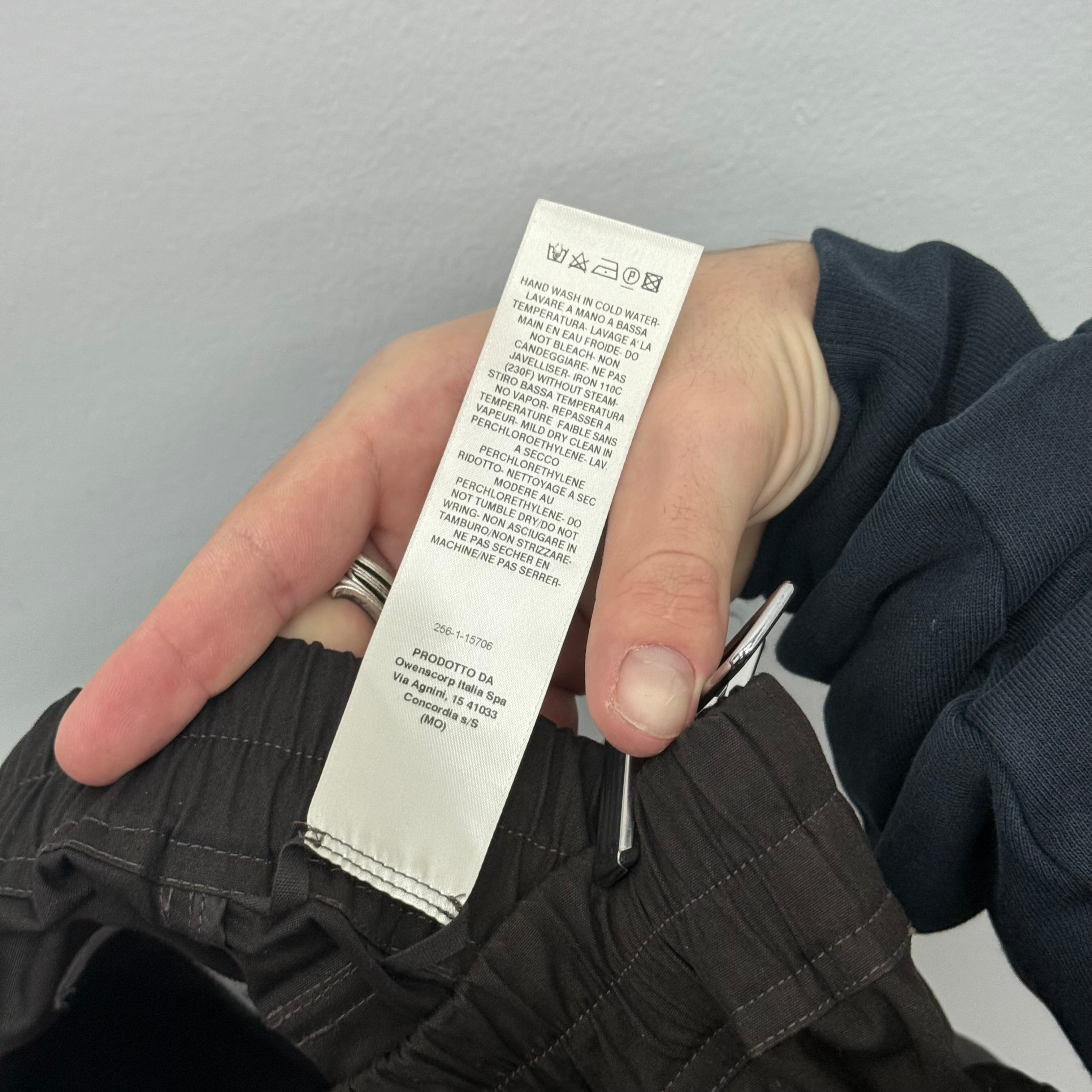 Rick Owens Performa Cargo Pants Brown - US 36