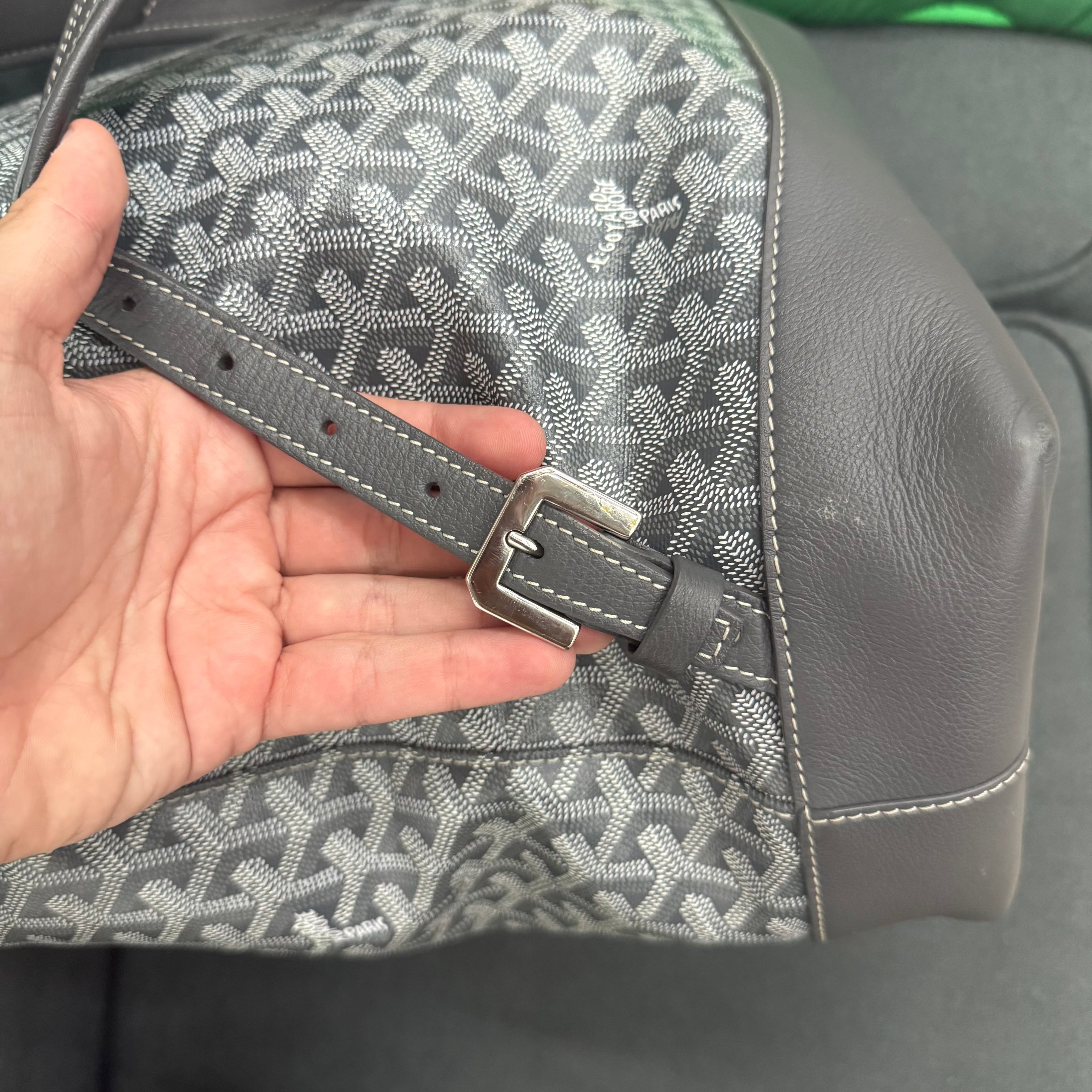 Goyard Cisalpin Backpack Grey