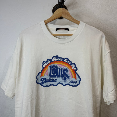 Louis Vuitton Rainbow Cloud T-Shirt - Size XL