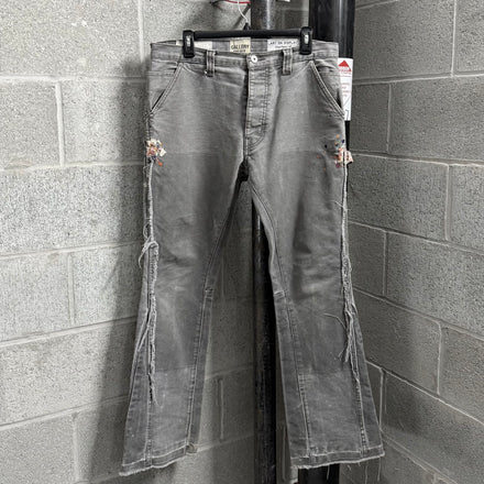 Gallery Dept La Carpenter Grey Flare Jeans - Size 32