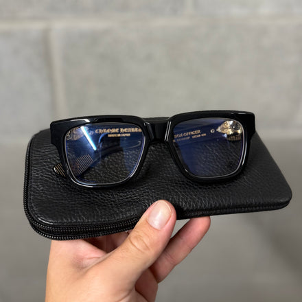 Chrome Hearts 18k Gold Box Officer Glasse