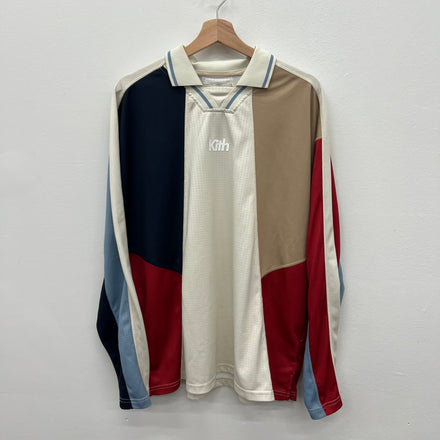 Kith Multi Longsleeve Soccer Longsleeve Shirt - Size M