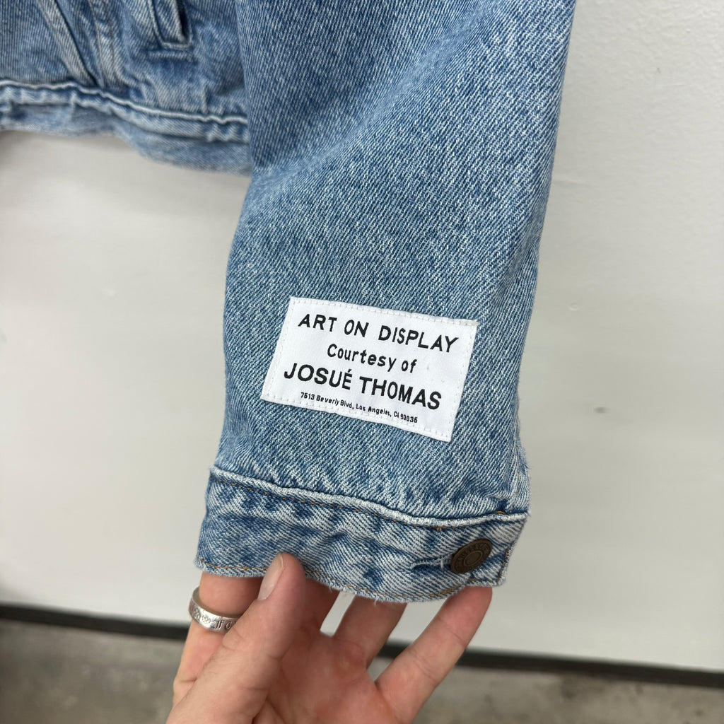 Gallery Dept Denim Logo Andy Jacket - Size XXL