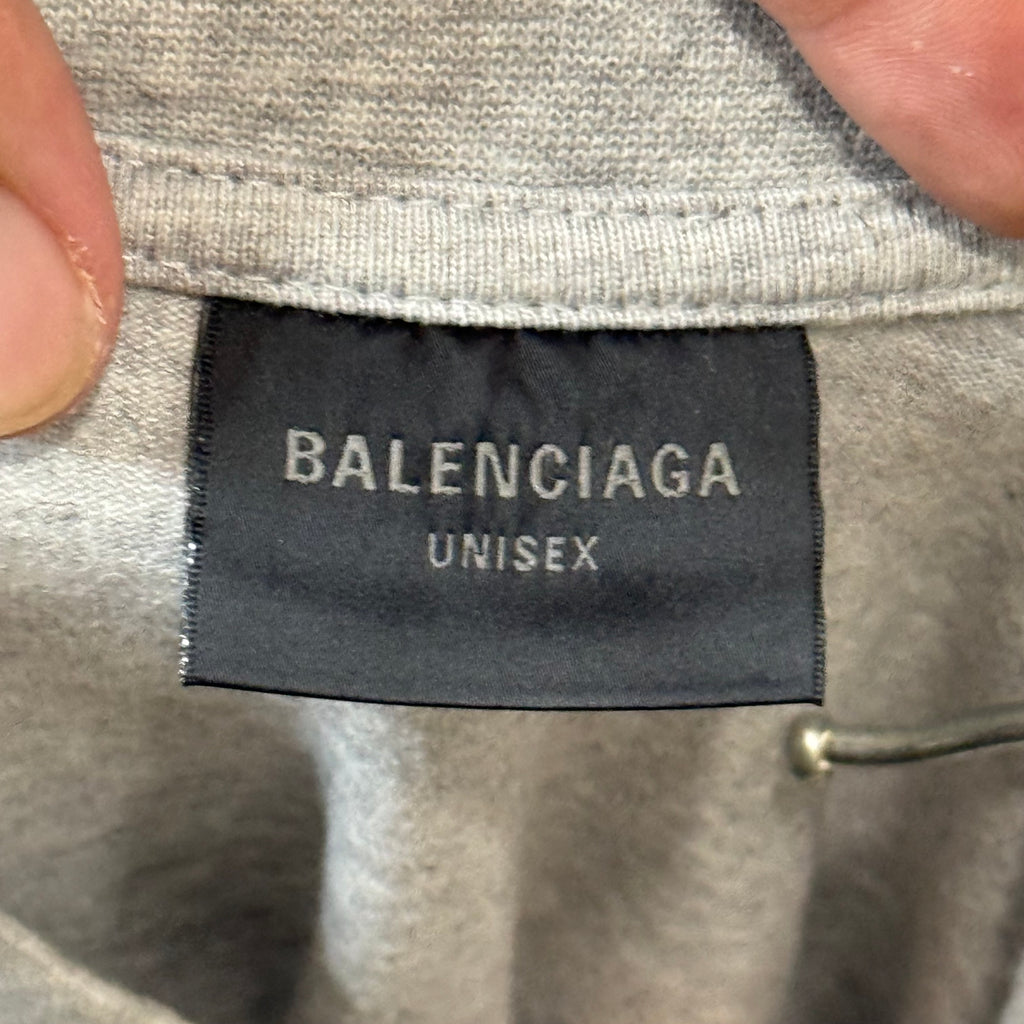 Balenciaga Be Kind T-Shirt Gray - Size 2 (L)
