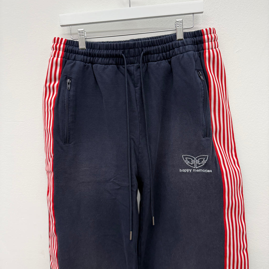 HMDD Navy Red Monster Track Sweat Pants - Size XL