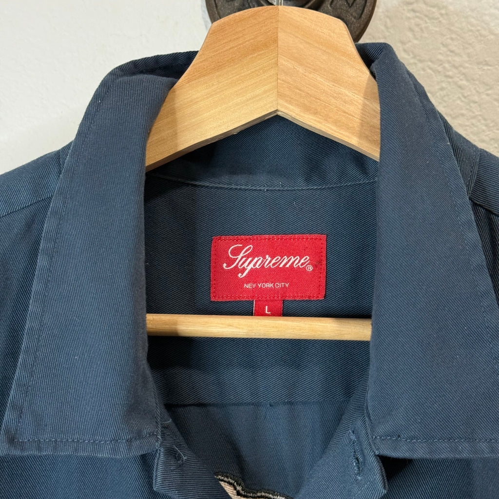 Supreme Gonz Ramm Work Shirt Navy - Size L
