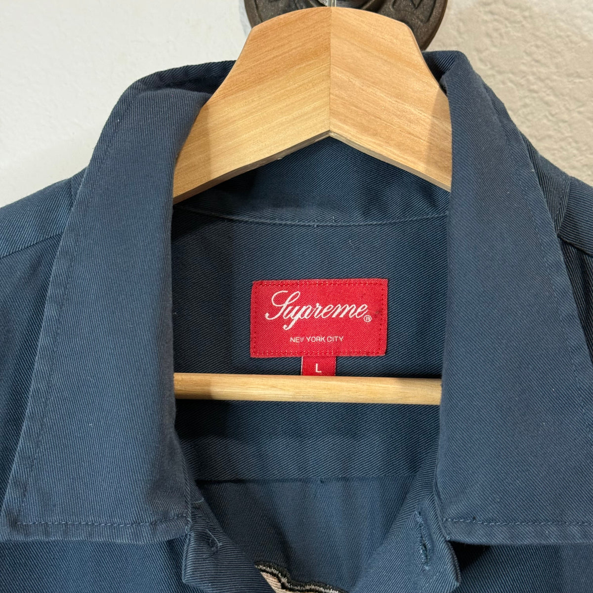 Supreme Gonz Ramm Work Shirt Navy - Size L