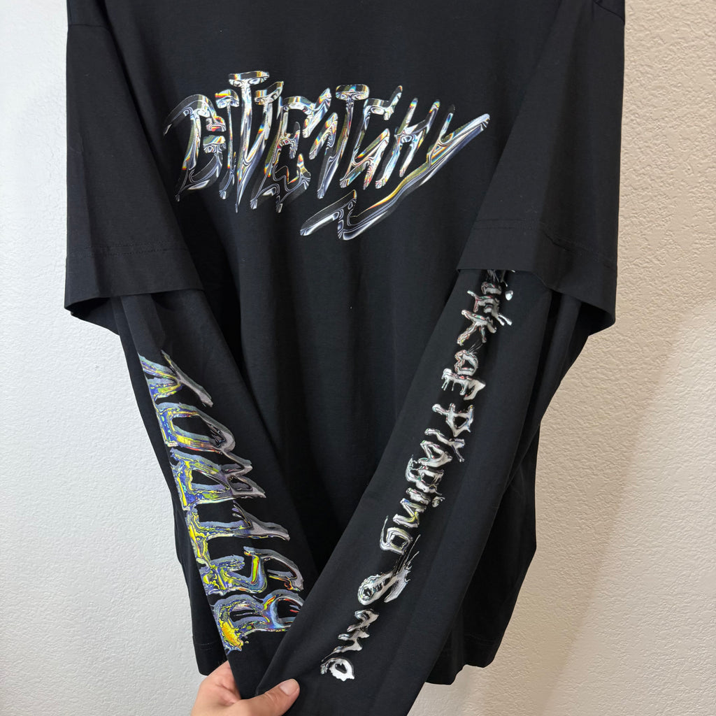 Givenchy BStroy Double Layer Longsleeve T-Shirt - Size XL