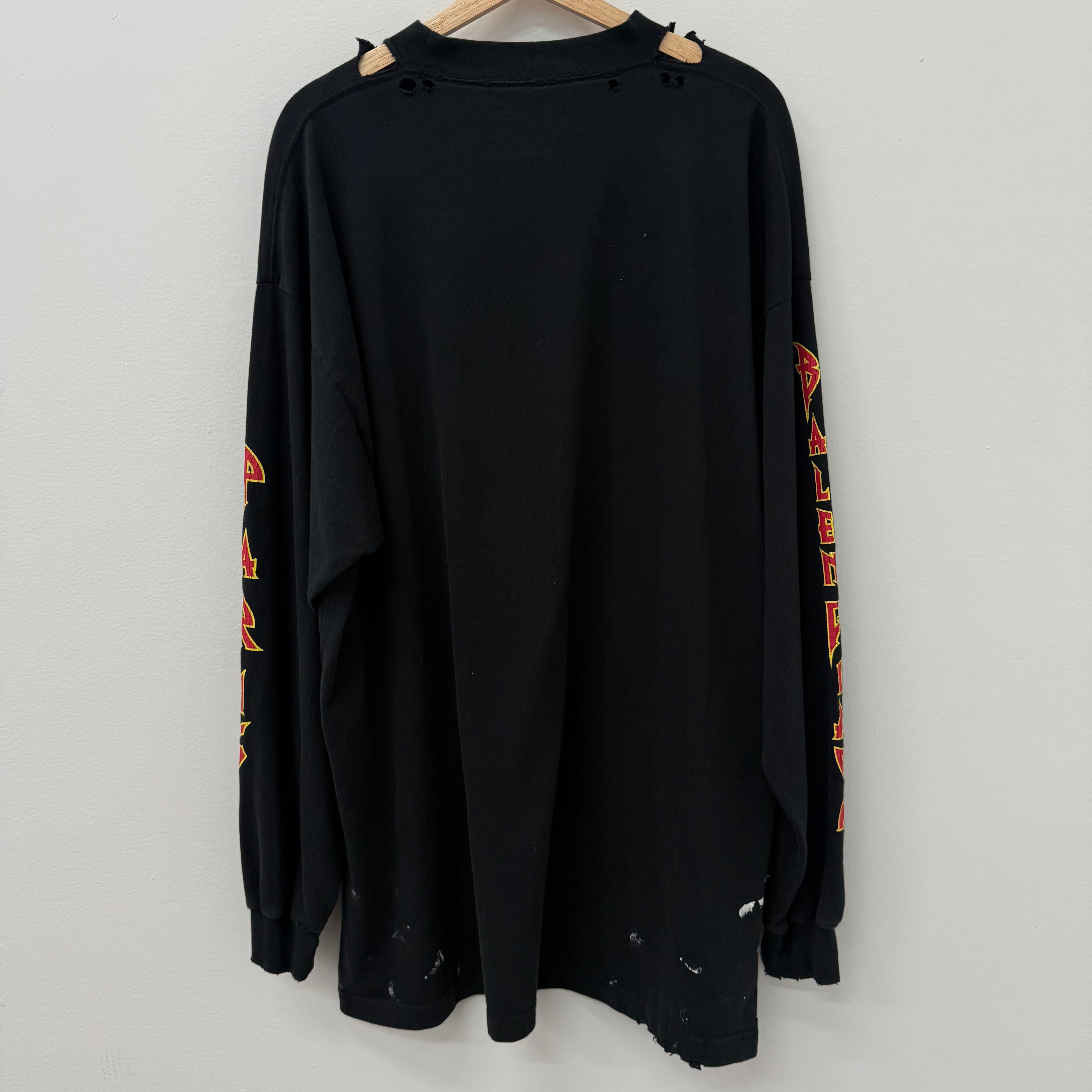 Balenciaga SS23 Metal Longsleeve T-Shirt - Size 2 (XL)