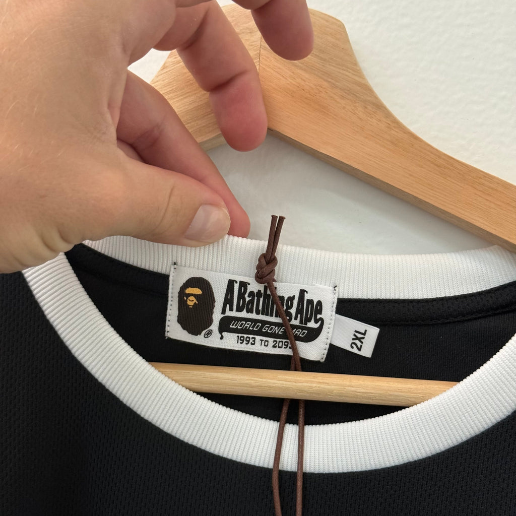 Bape A Bathing Ape Performance Logo Crewneck - Size XXL