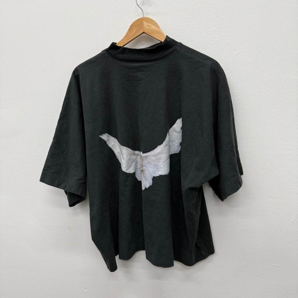 Yeezy Gap Dove Black T-Shirt - Size S