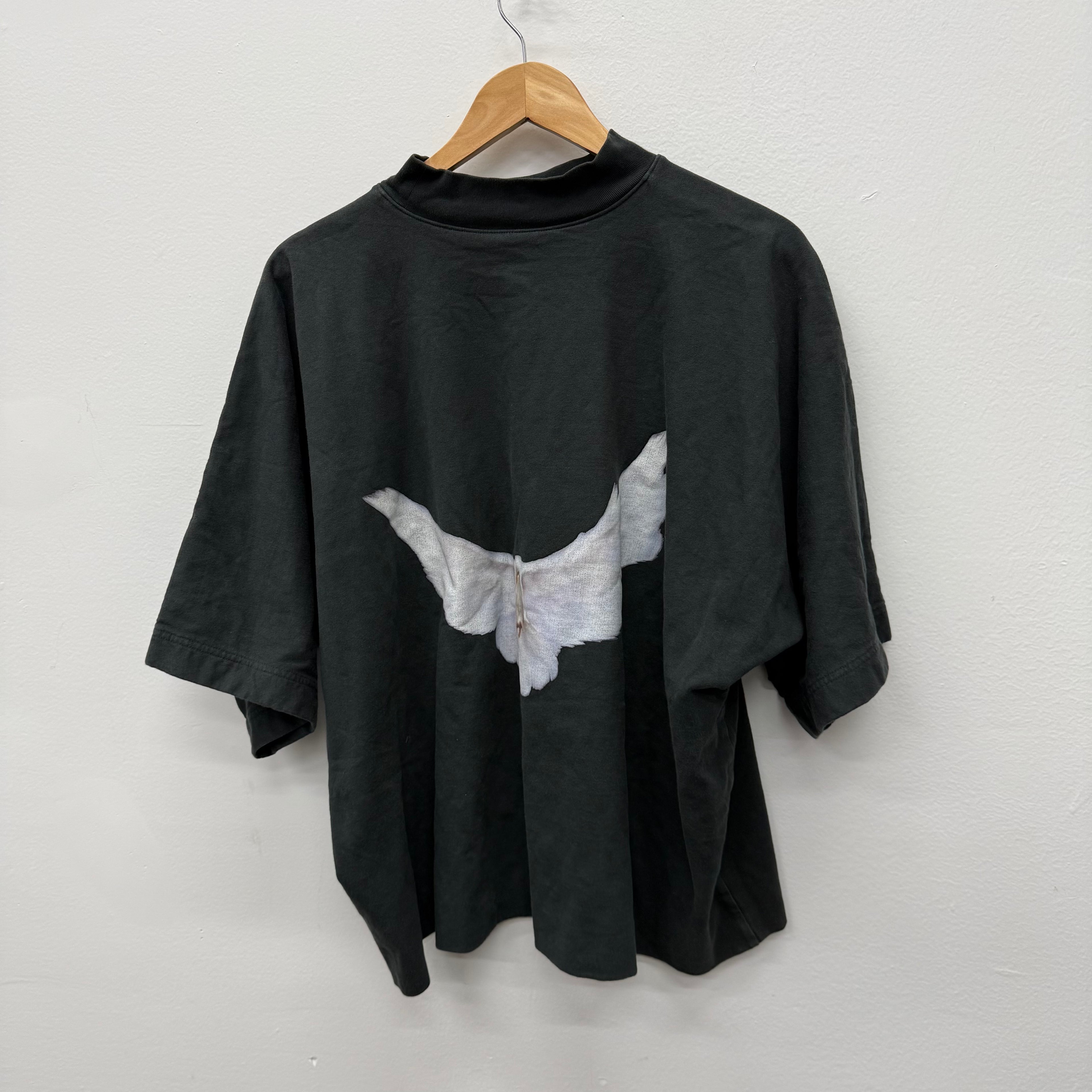 Yeezy Gap Dove Black T-Shirt - Size S