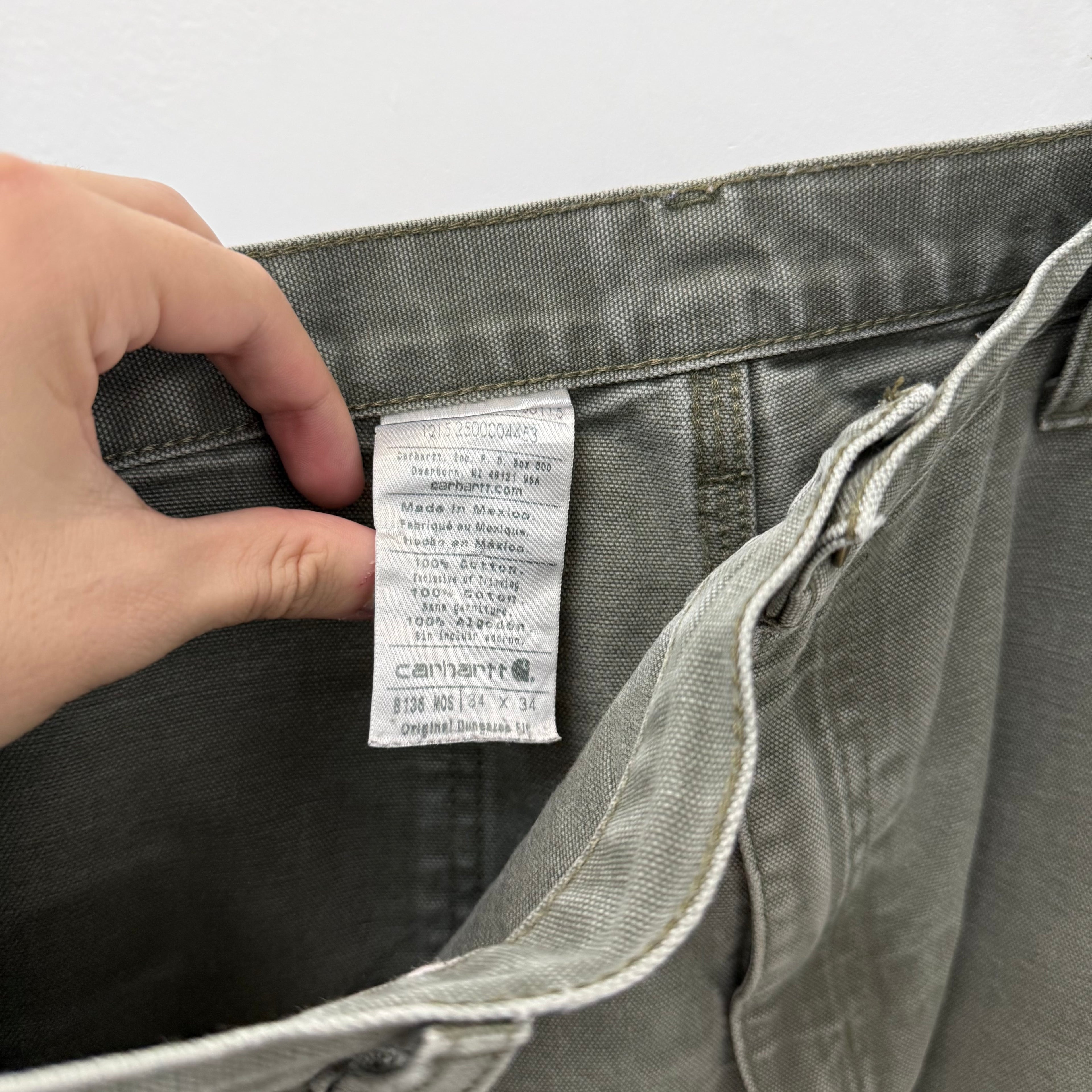Carhartt Vintage Double Knee Pants - Size 34 x 34