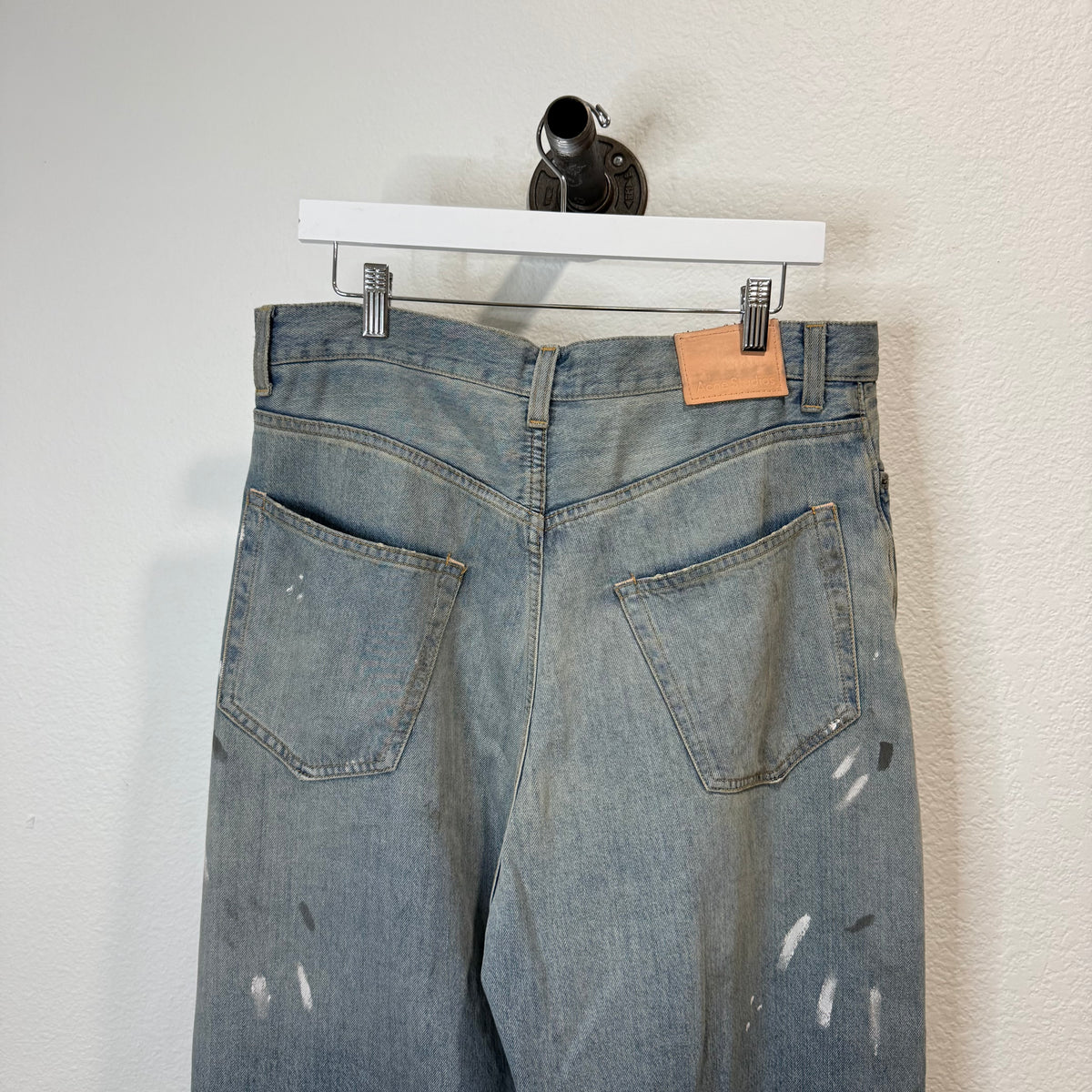 Acne Studios Baggy Paint Splatter Denim - Size 30