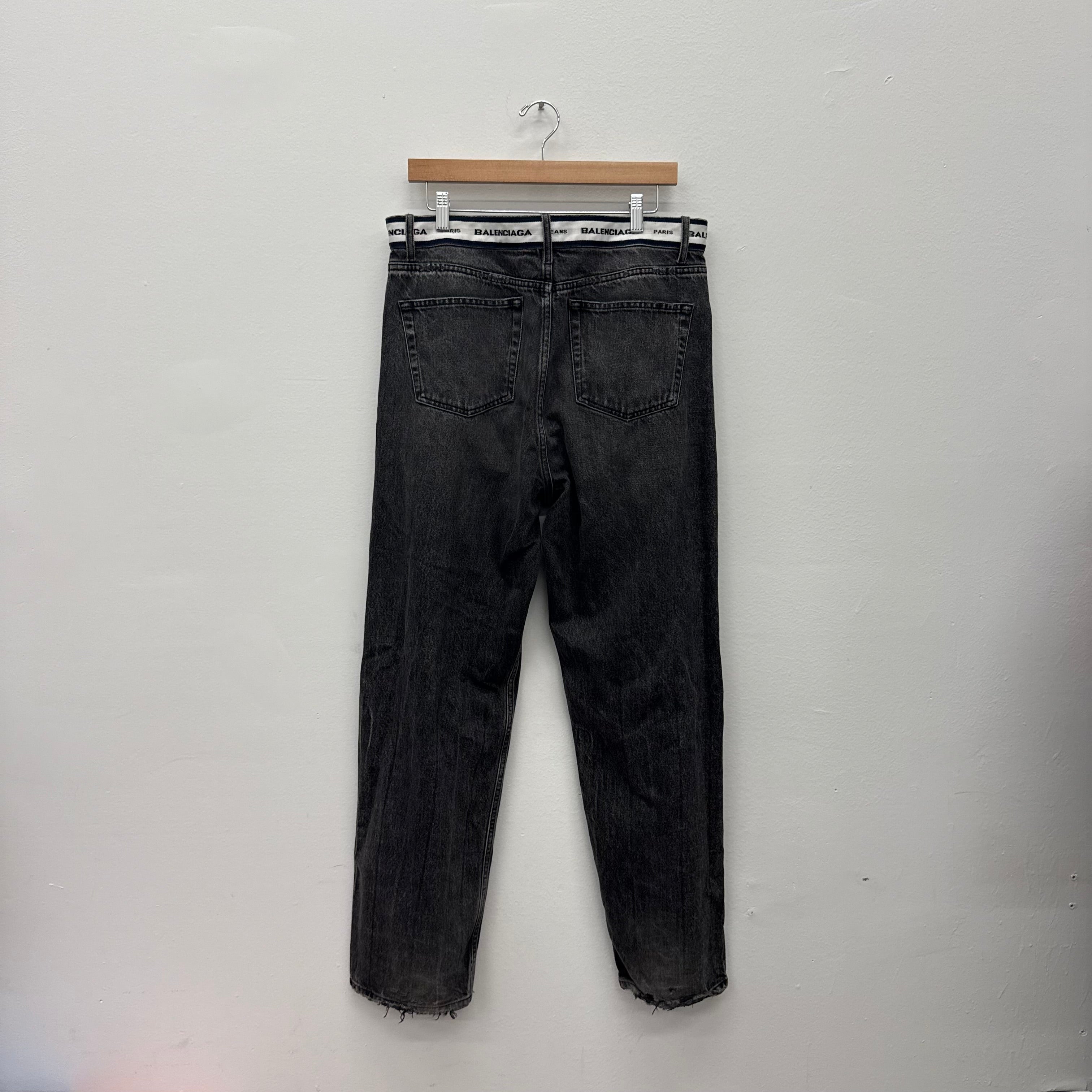 Balenciaga Waist Band Denim Jeans - Size M (36)