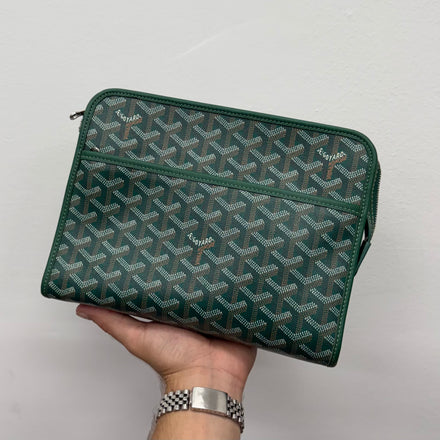 Goyard Jouvence MM Green Toiletry Bag