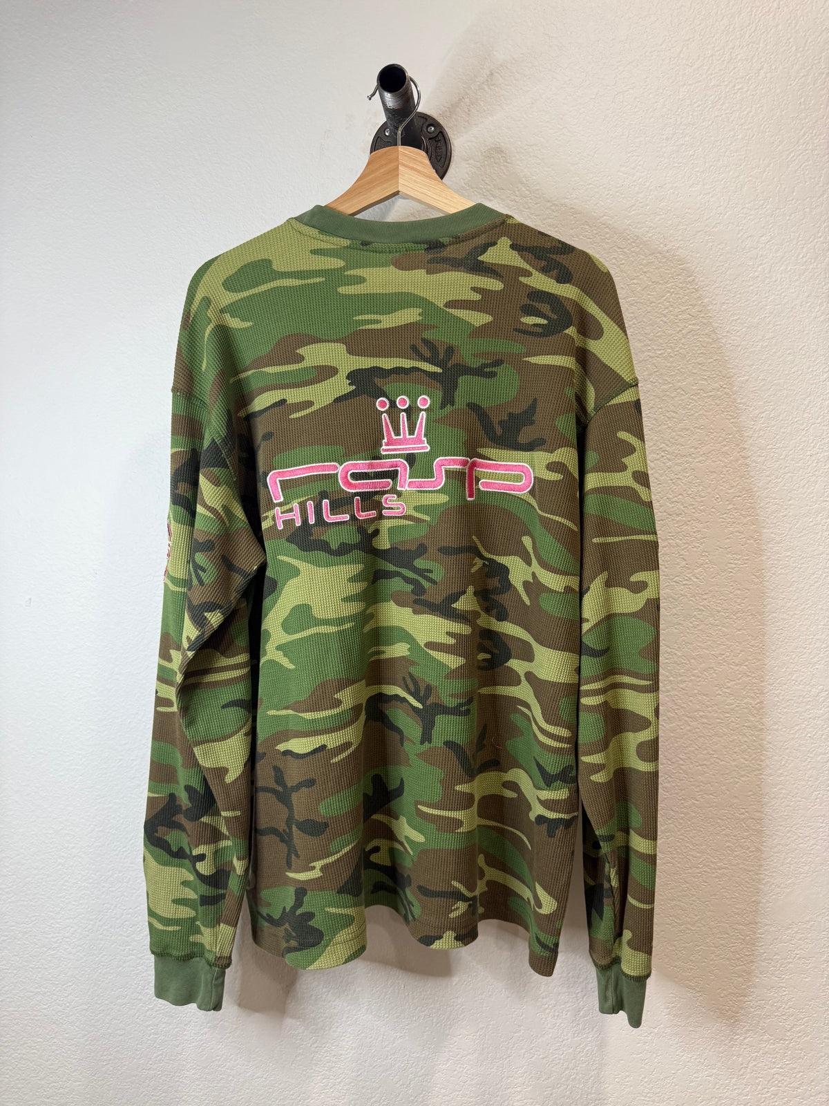 GV Gallery Raspberry Camo Waffle Thermal - Size L