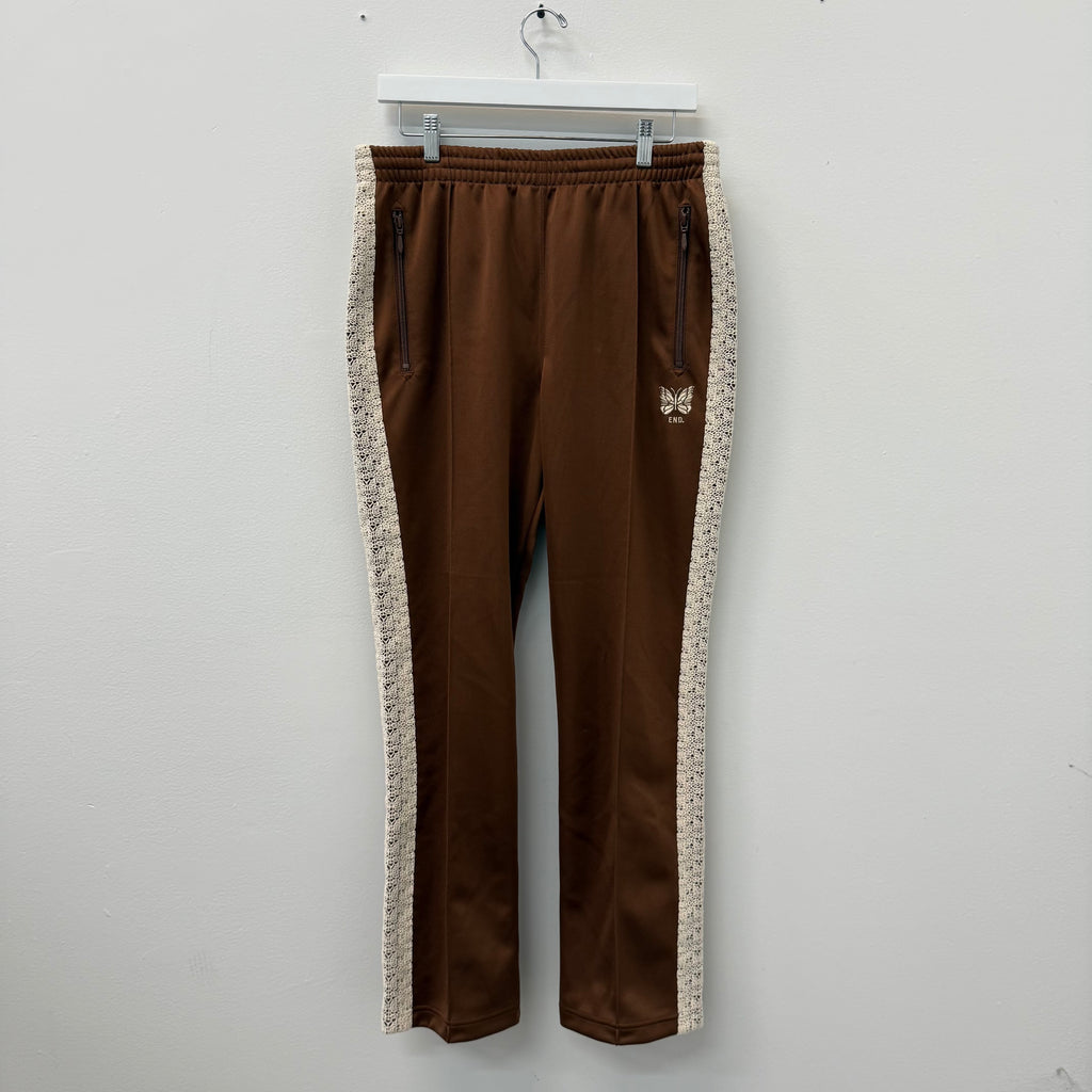 Needles x End Clothing Rattan Track Sweatpants Brown - Size M