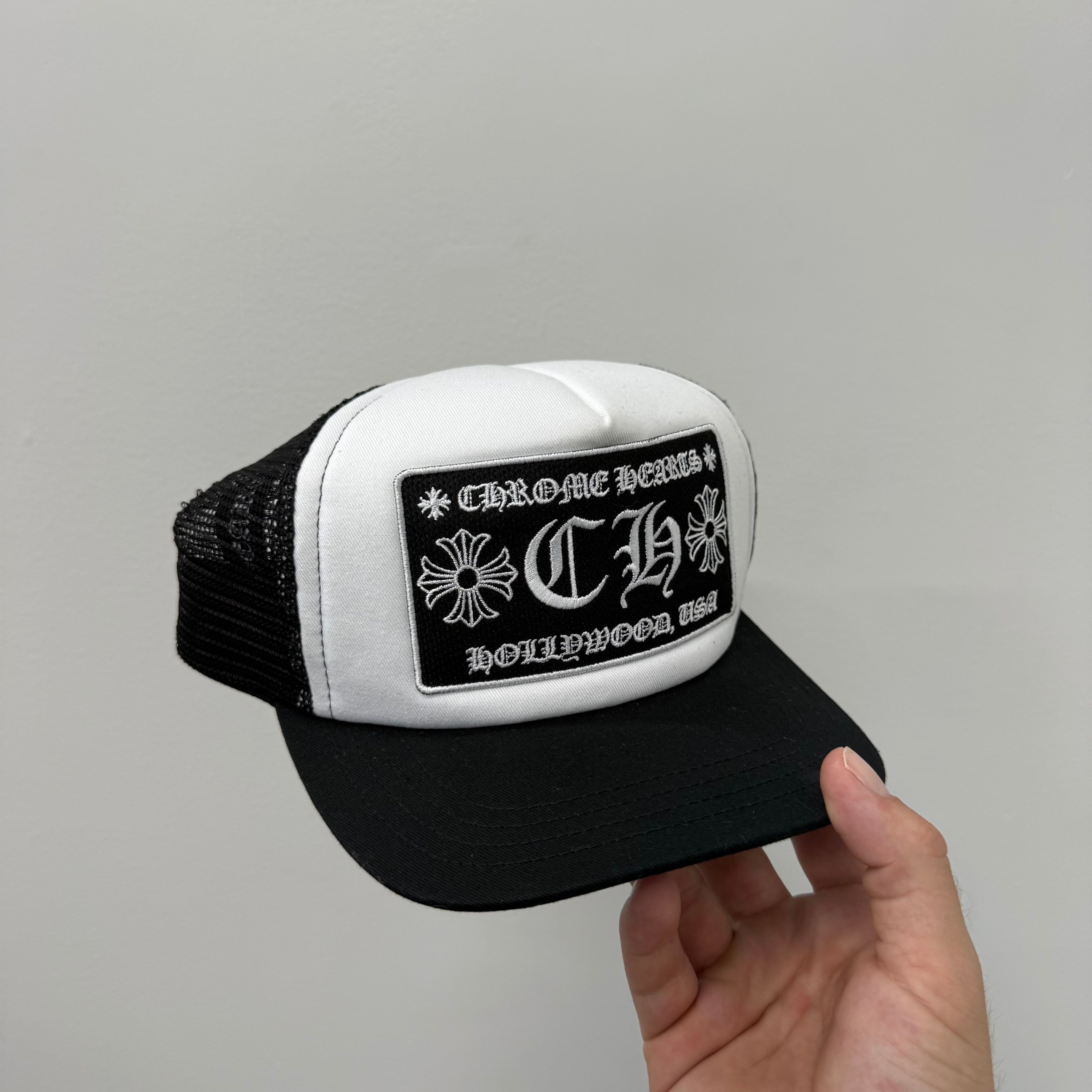 Chrome Hearts Hollywood CH Trucker Hat