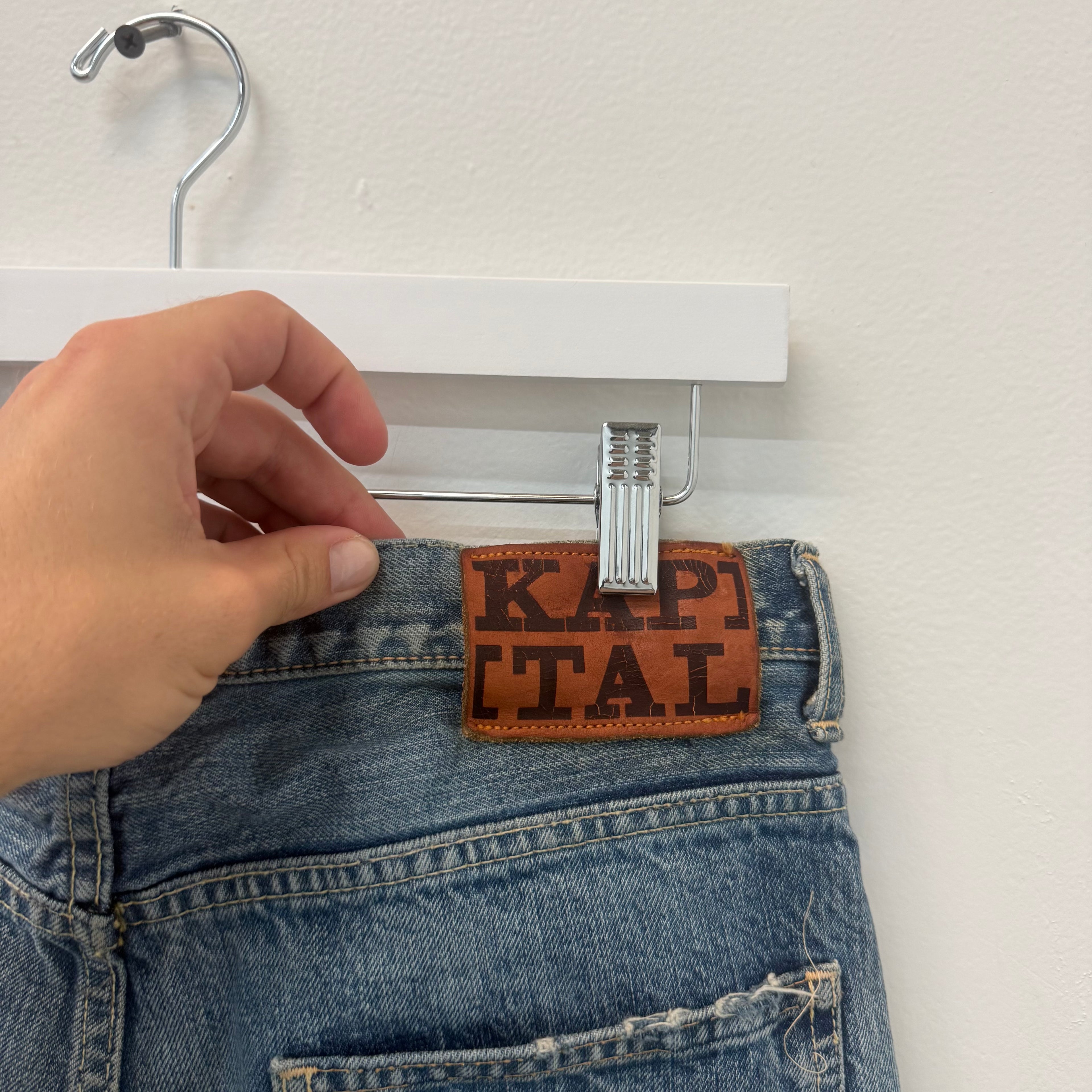 Kapital 14oz Monkey Cisco Denim Jeans - Size 34