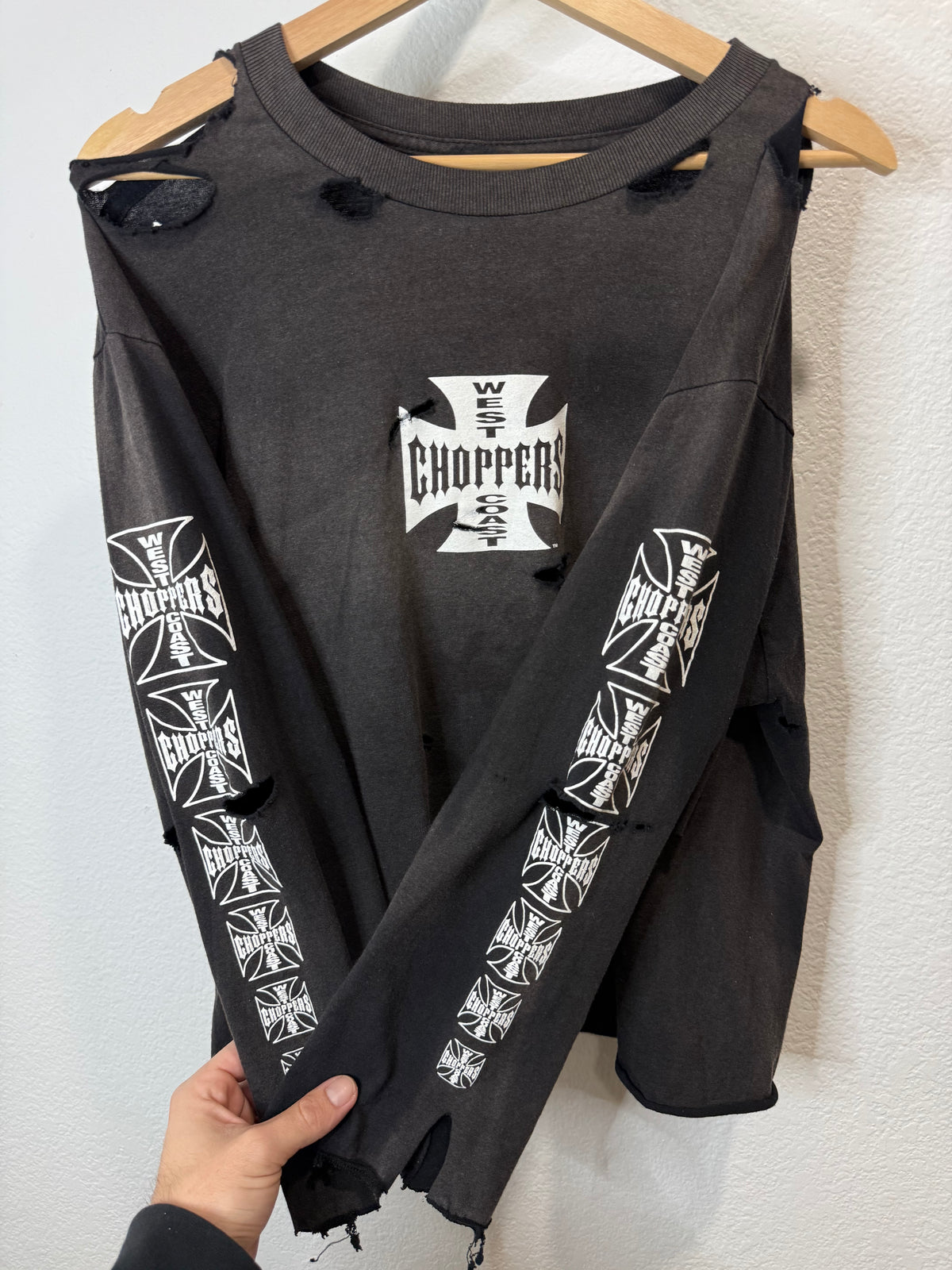 West Coast Choppers Longsleeve Shirt - Size L