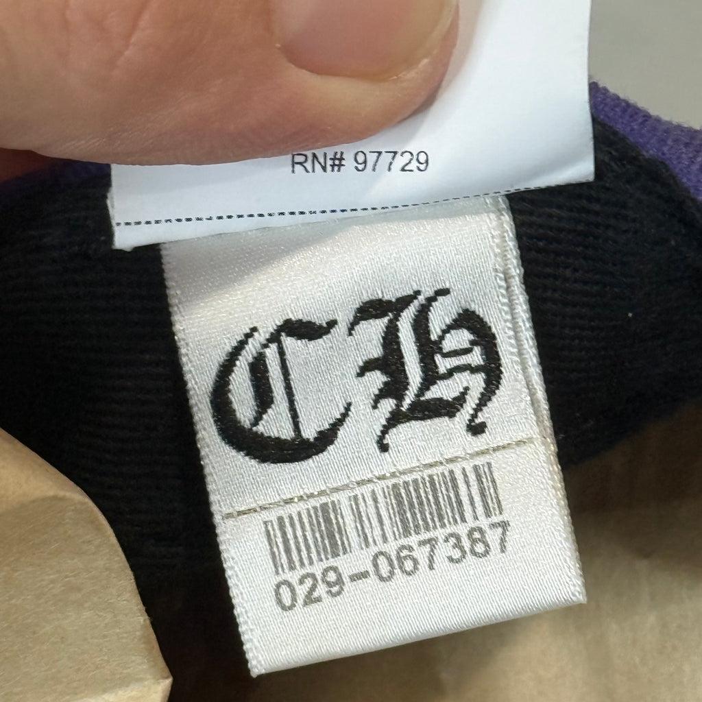 Chrome Hearts CH Purple Baseball Hat
