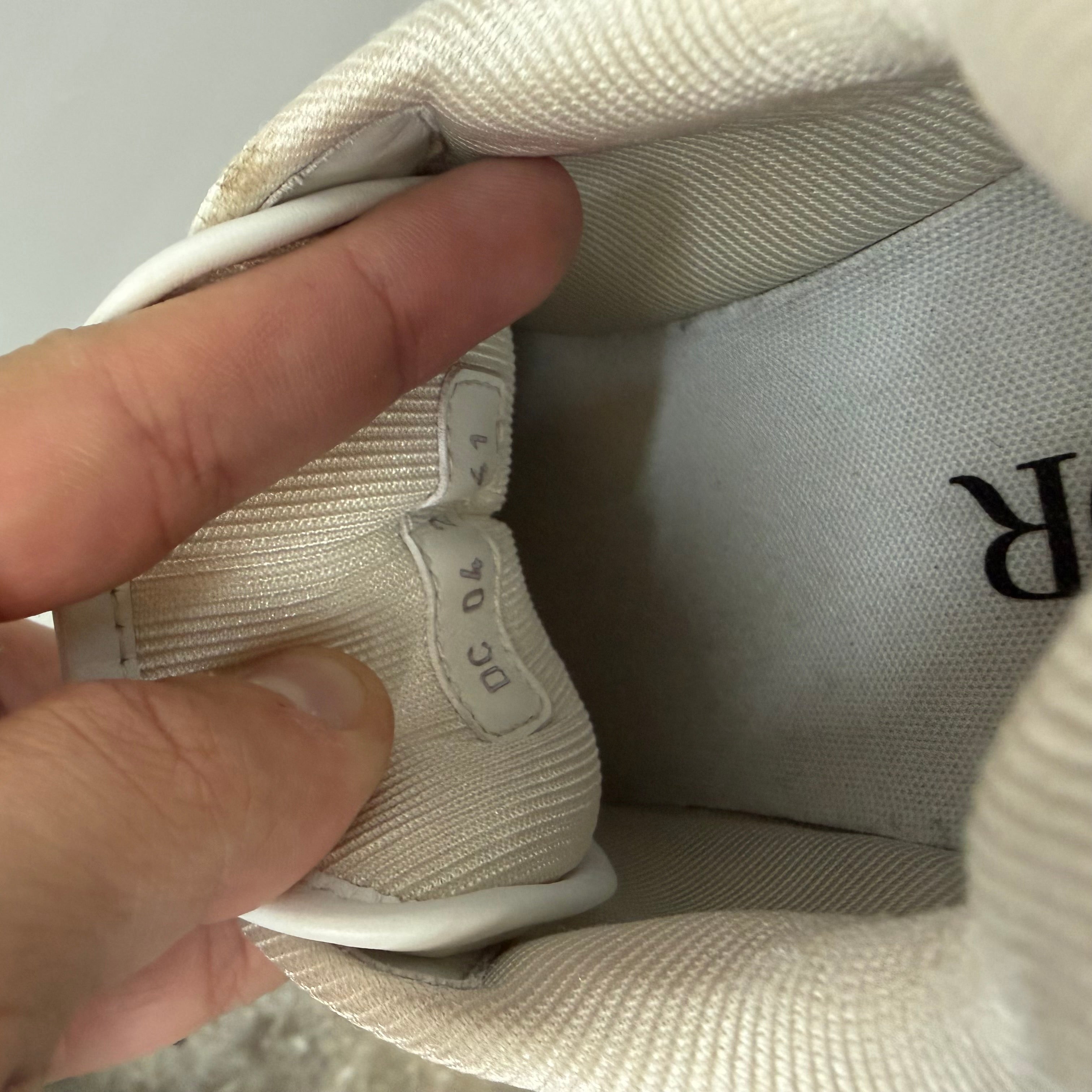 Dior B27 Low Sneakers White CD Monogram - Size 41 (US 9)