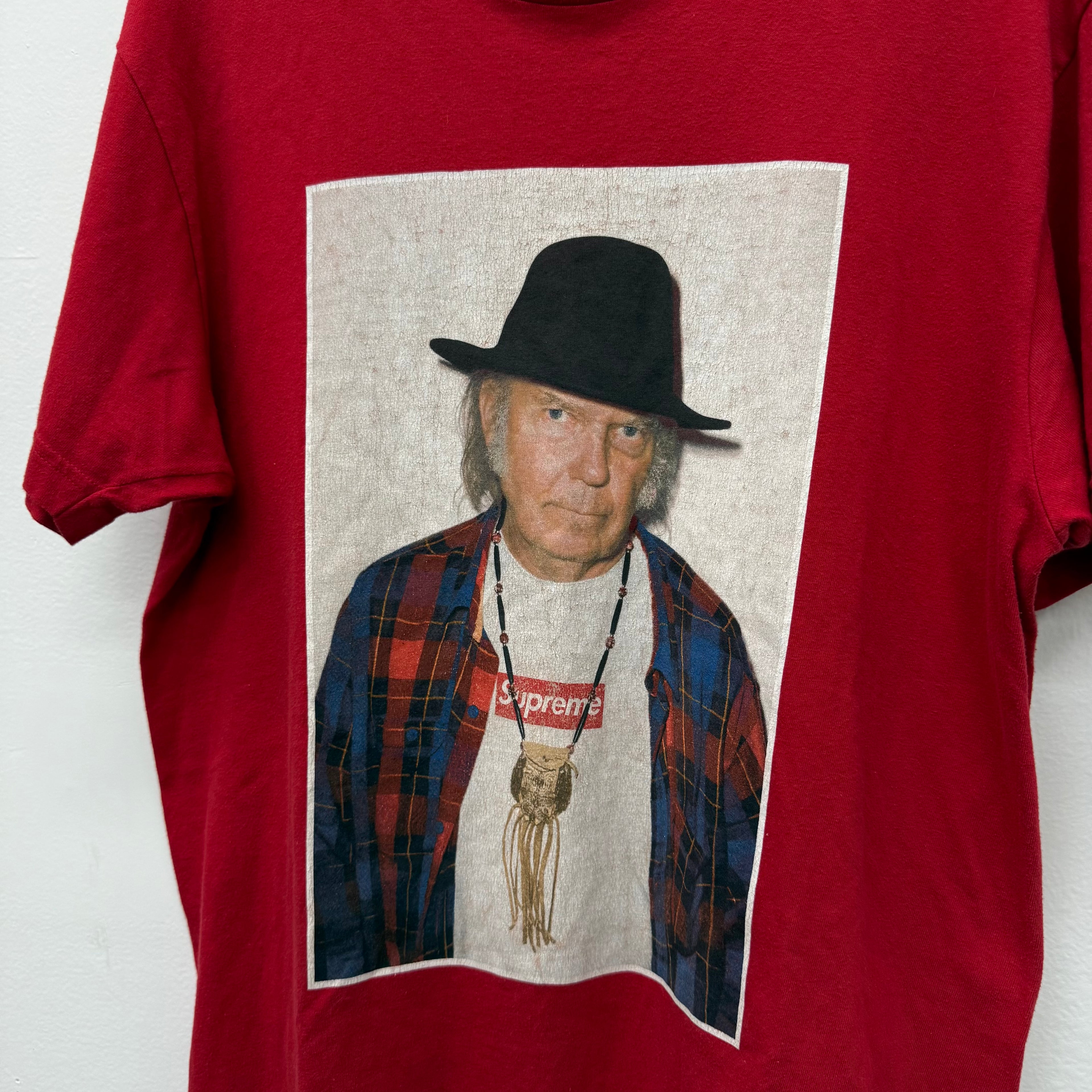 Supreme Neil Young T-Shirt Red - Size L