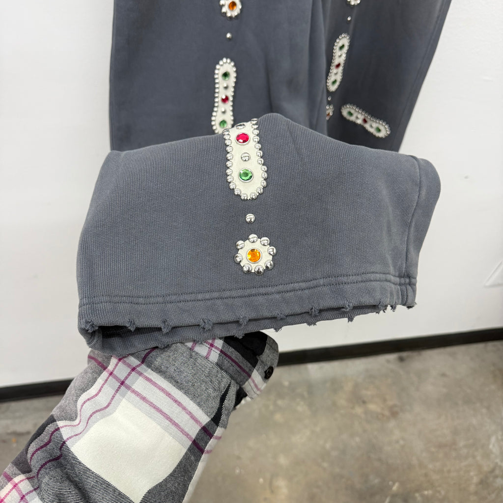 Bravest Studios Sapphire Sweatpants Grey - Size L/XL