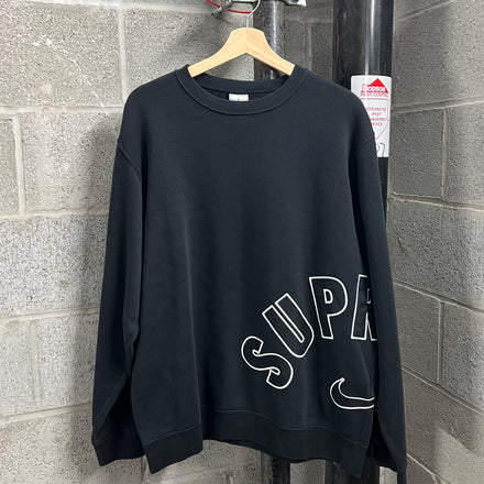 Supreme Nike Arc Logo Crewneck - Size L