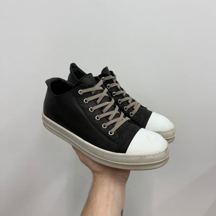 Rick Owens Mainline Leather Ramone Sneakers - Size 40 (US 7)