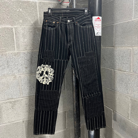 Denim Tears Levi Peace Patchwork 501 Pants - Size 30