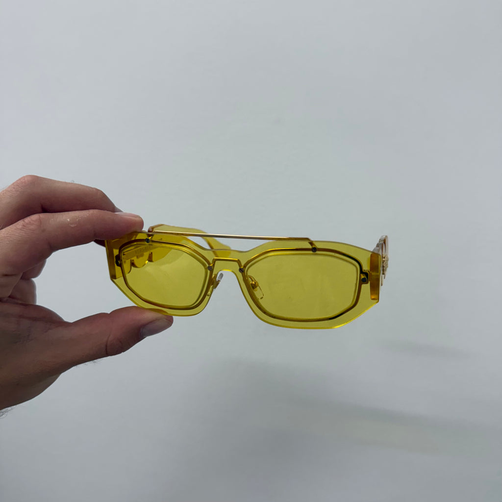 Versace Yellow Medusa Biggie Glasses