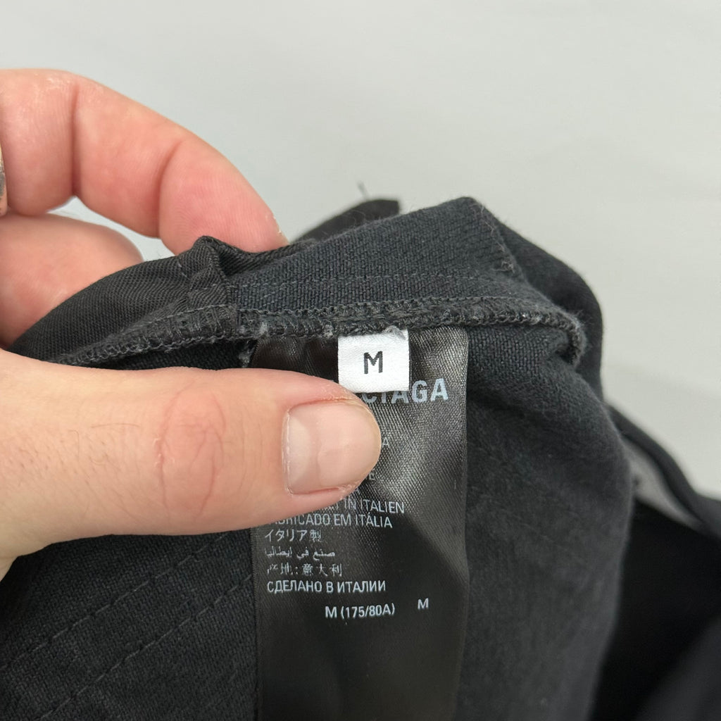 Balenciaga Black Japanese Skater Denim - Size 34
