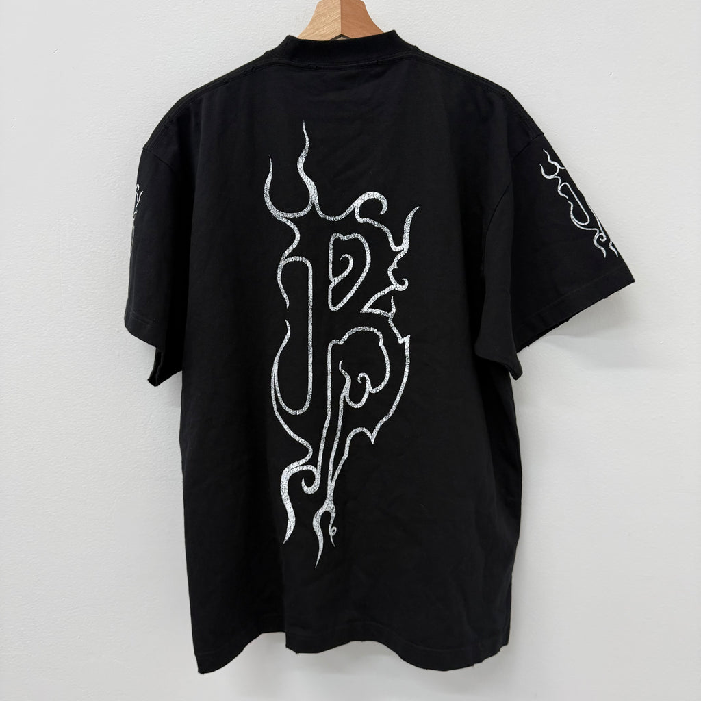 Balenciaga Darkwave T-Shirt Black - Size M/L