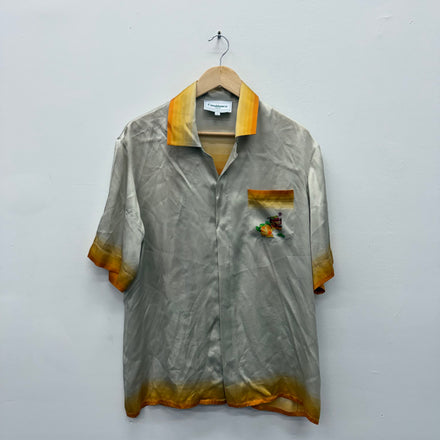 Casablanca Panormique Airlines Silk Shirt - Size M